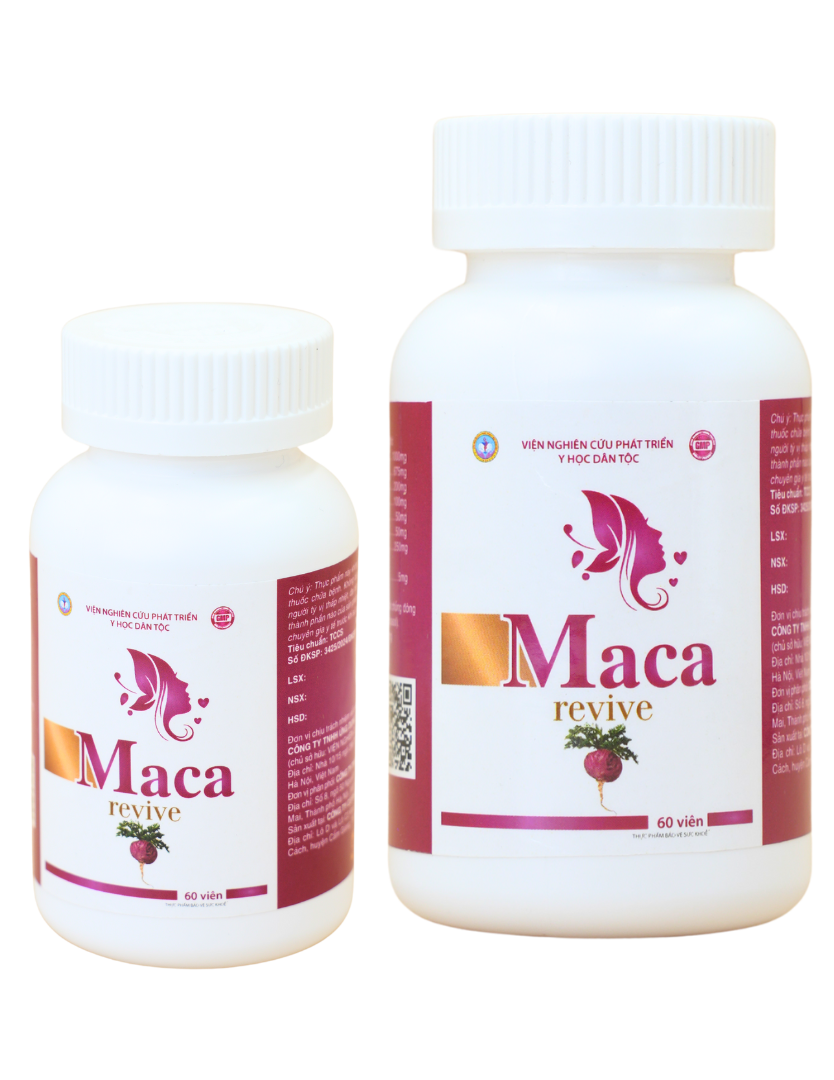 Thực phẩm chăm sóc sức khỏe phụ nữ Maca Revive